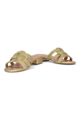 Ciabatta donna in corda colore oro. BIBI LOU- | 854Z94-ORO